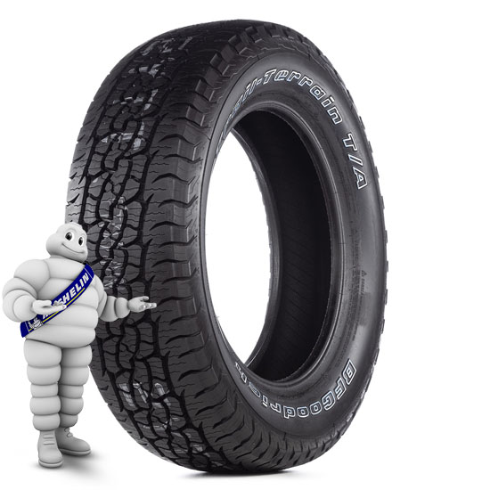 PNEU 215/65R16 98T TRAIL TERRAIN TA BFGOODRICH - Loja Oficial Michelin